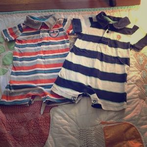 2 carter’s rompers